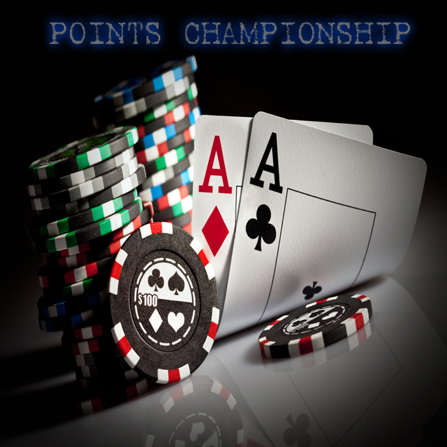 GET YOUR POINTS IN NOW FOR THE NEXT CHAMPIONSHIP EVENT.